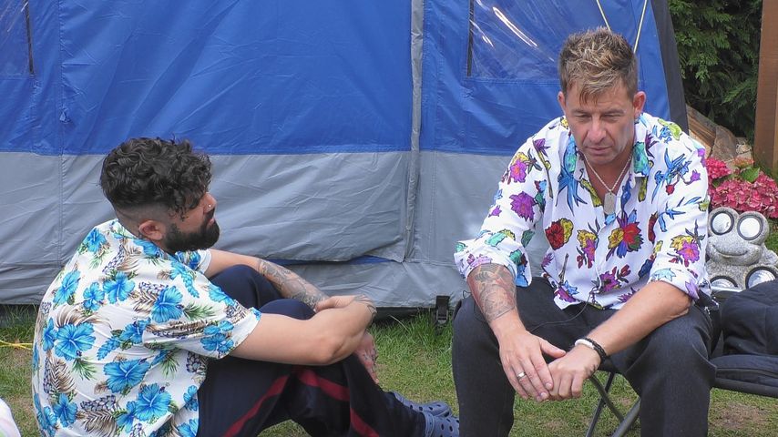 Chris und Almklausi in Folge zwei von "Promi Big Brother"