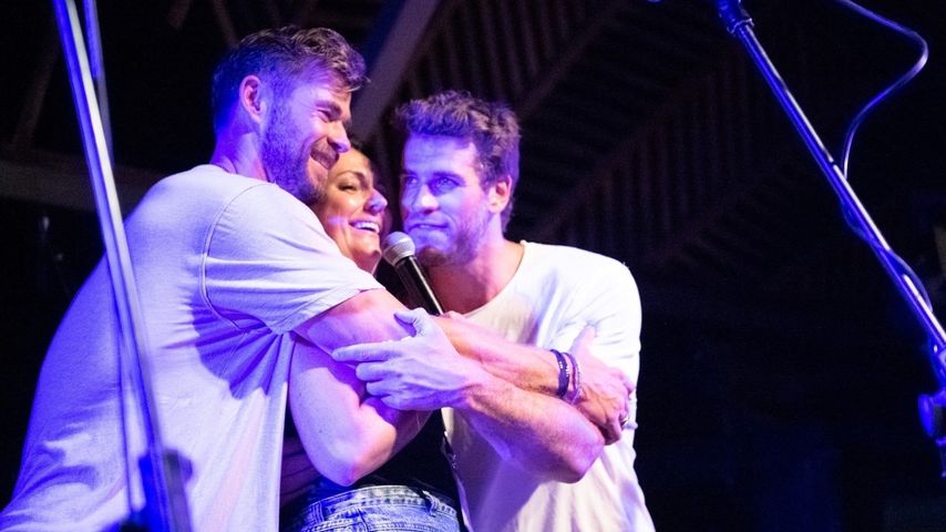 Spenden für Australien: Hemsworth-Brüder kuscheln Celeste