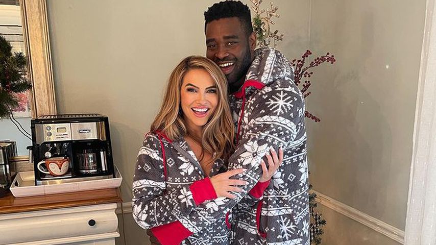 Chrishell Stause mit ihrem Freund Keo Motsepe
