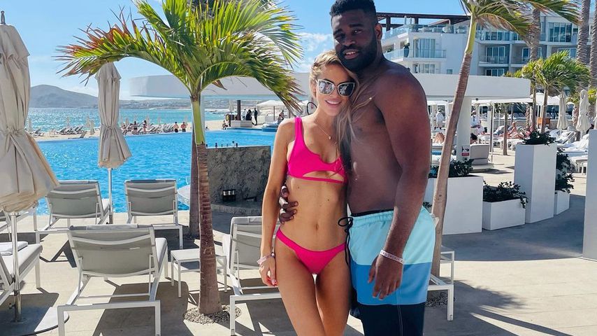 Chrishell Stause mit ihrem Freund Keo Motsepe