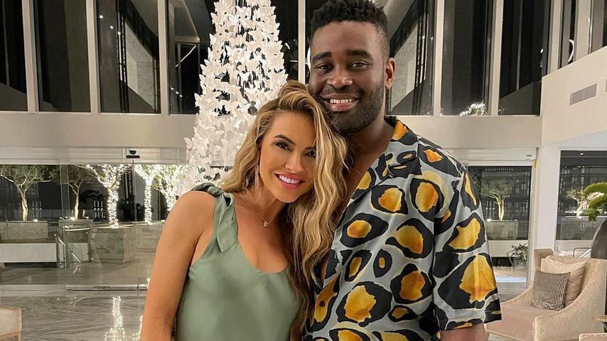 Chrishell Stause mit ihrem Freund Keo Motsepe im Dezember 2020
