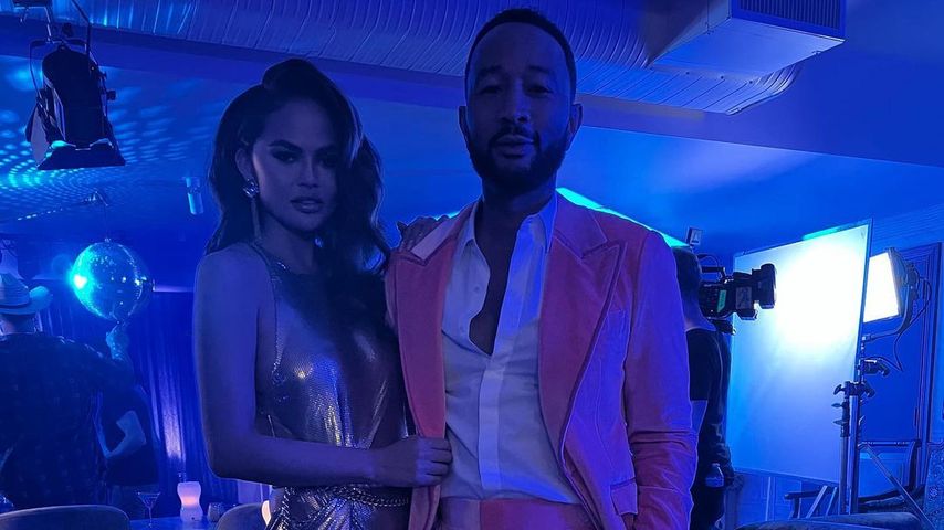 Ganz wie früher: Chrissy dreht mit John Legend Musikvideo