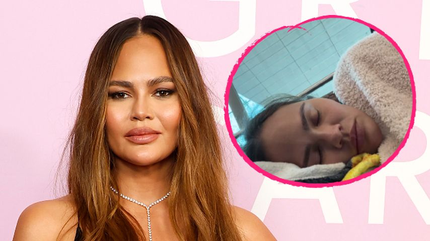 Darum musste Chrissy Teigen im Flughafen von Dubai schlafen!