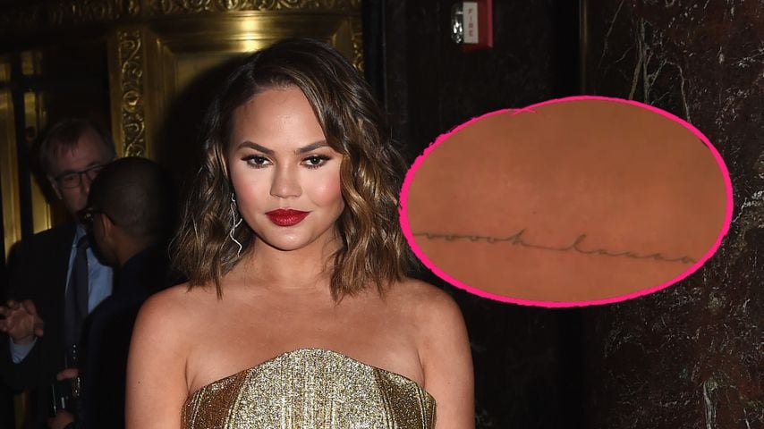Chrissy Teigen hat jetzt ein Liebes-Tattoo für Ehemann John