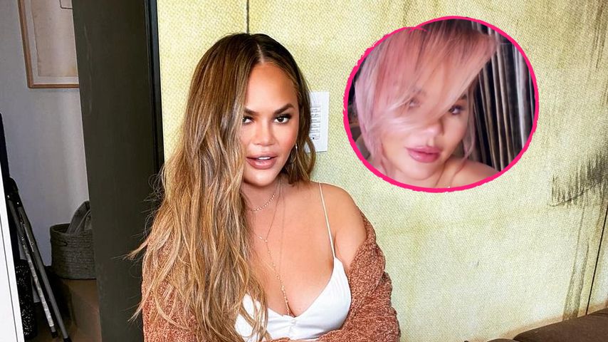 Umstyling: Chrissy Teigen überrascht mit neuer Haarfarbe!