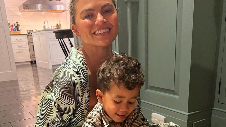 Chrissy Teigen mit ihrem Sohn Miles