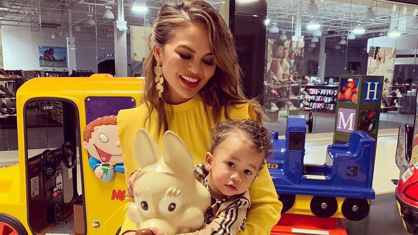 Chrissy Teigen und Miles Theodore, September 2019
