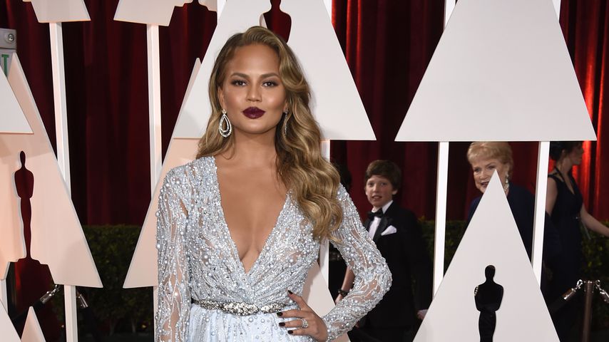 Chrissy Teigen im Februar 2015