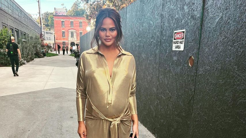 Vor Geburt: Chrissy Teigen genießt Zeit als Zweifachmama