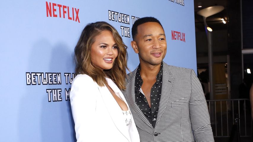 Chrissy Teigen mit ihrem Mann John Legend, September 2019