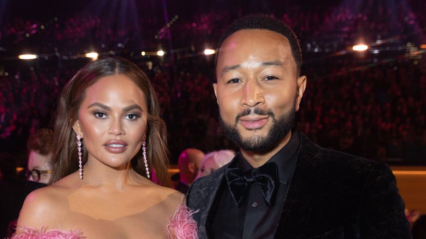Chrissy Teigen und John Legend bei den Grammy-Awards 2022