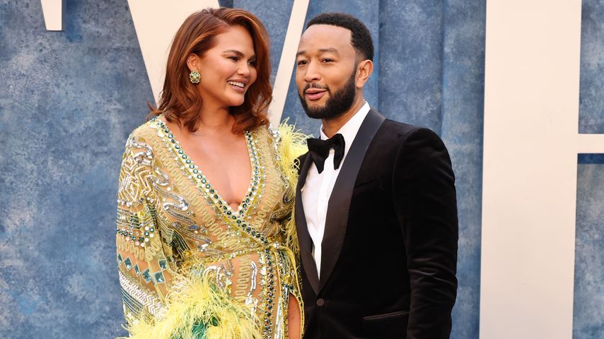 Chrissy Teigen und John Legend auf der Vanity Fair Oscar Party 2023