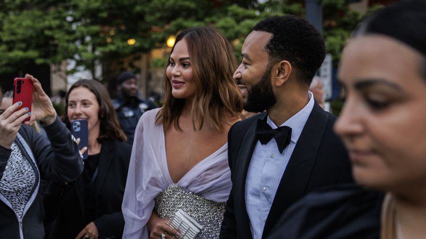 Chrissy Teigen und John Legend bei einer Party im Weißen Haus