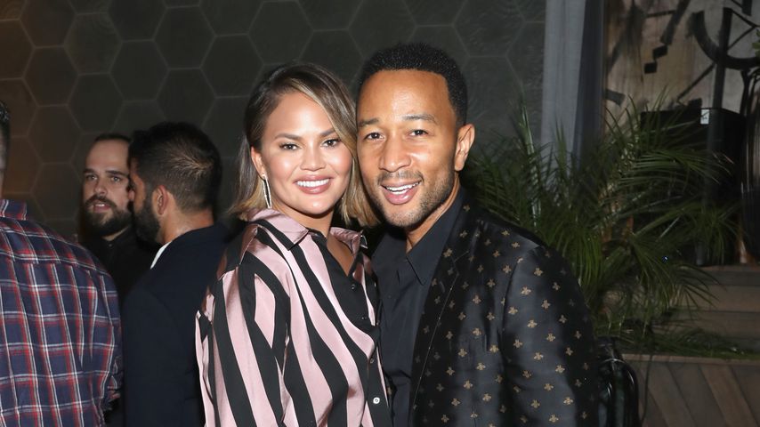 Model Chrissy Teigen und ihr Ehemann John Legend