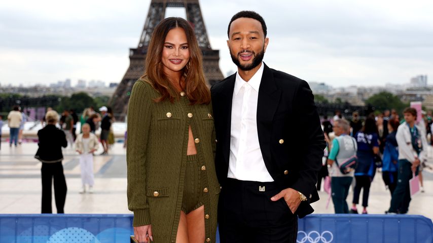 Chrissy Teigen und John Legend bei den Olympischen Spielen 2024 in Paris
