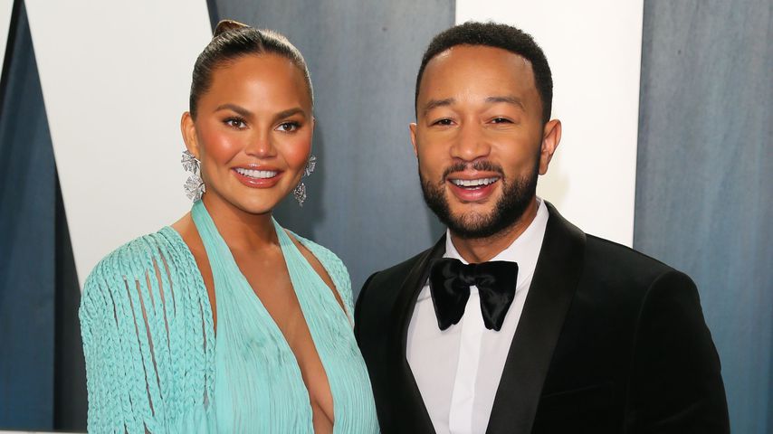 Chrissy Teigen und John Legend im Februar 2020 in Beverly Hills