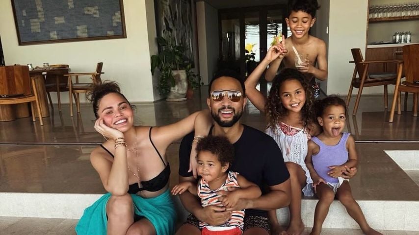 Idylle pur: John Legend teilt Fotos aus dem Familienurlaub