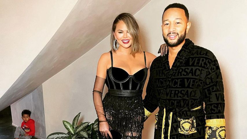 Chrissy Teigen und John Legend, März 2021