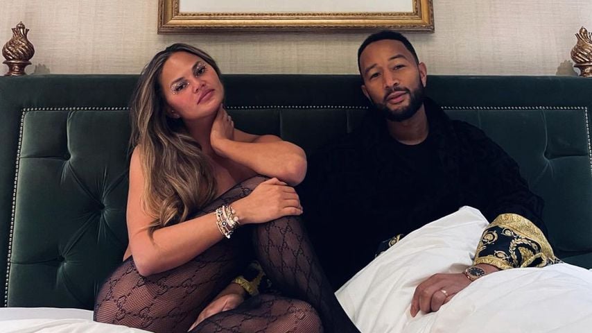 "Hallo Ehemann": Chrissy Teigen teilt heißes Foto mit John
