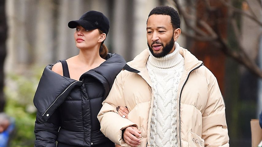 Chrissy Teigen und John Legend mit ihren Kids, Dezember 2023
