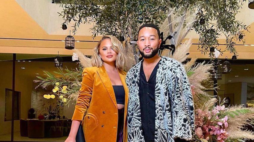 Chrissy Teigen und John Legend, Oktober 2021