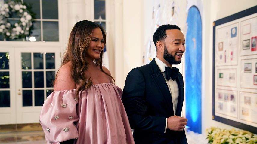 Chrissy Teigen und John Legend im Weißen Haus, Dezember 2022
