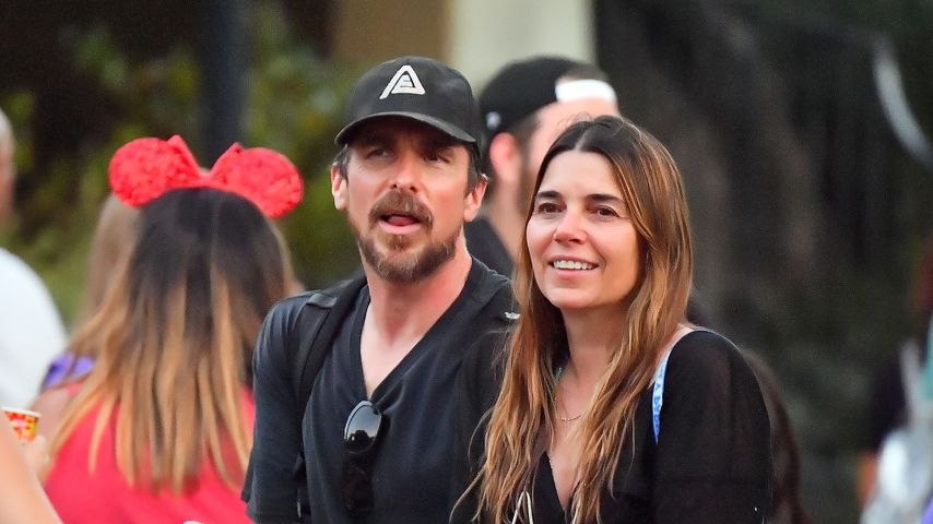 Christian Bale und seine Frau, 2021