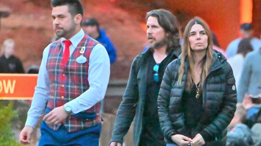 Kein Spaß? Christian Bale und seine Frau müde in Disneyland