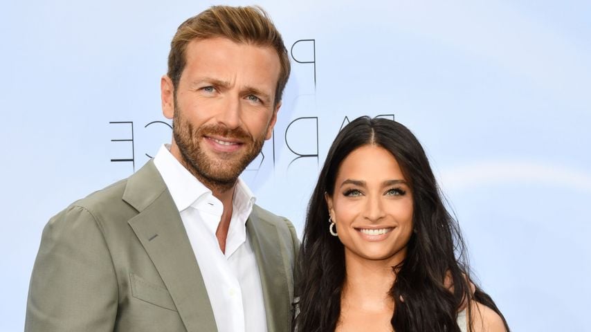 Christian Düren und Amira Pocher auf der Berliner Fashion Week 2024