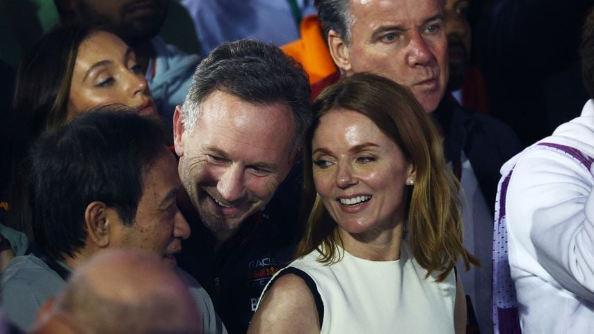 Christian Horner und Geri Halliwell beim Grand Prix von Bahrain