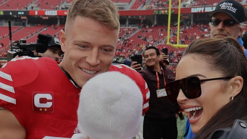 Im 49ers-Trikot: So süß wird Christian McCaffrey bejubelt