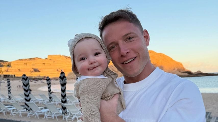 Christian McCaffrey verzaubert als Papa-Profi in Disneyland
