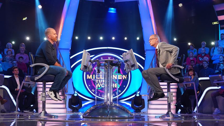 Christian Nagel und Günther Jauch bei "Wer wird Millionär?"