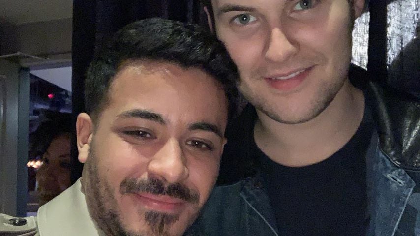 Christian Navarro und Schauspielkollege Justin Prentice