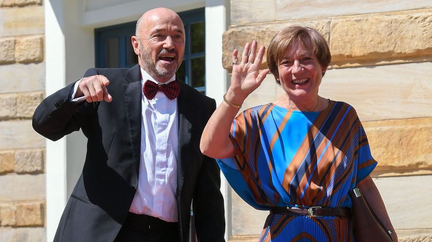 Christian Neureuther und Rosi Mittermaier im Juli 2019