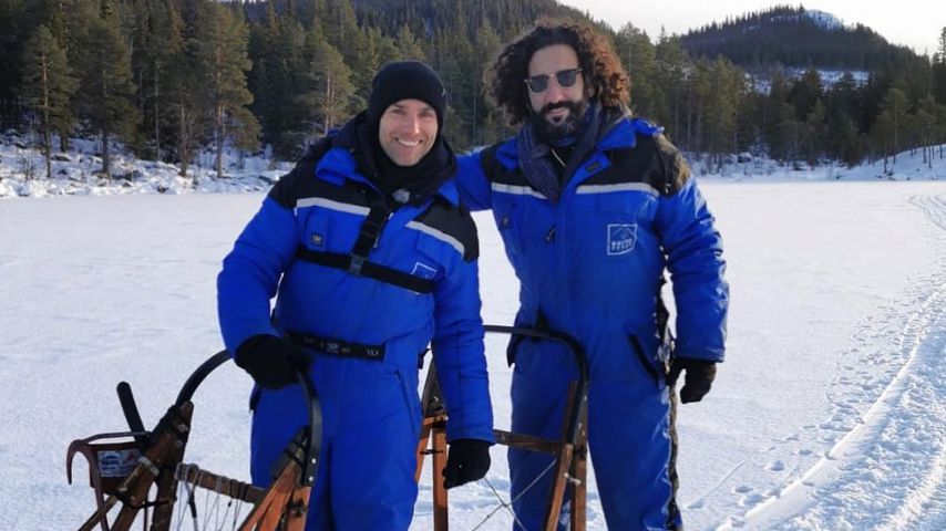 Christian Polanc und Massimo Sinató in Norwegen
