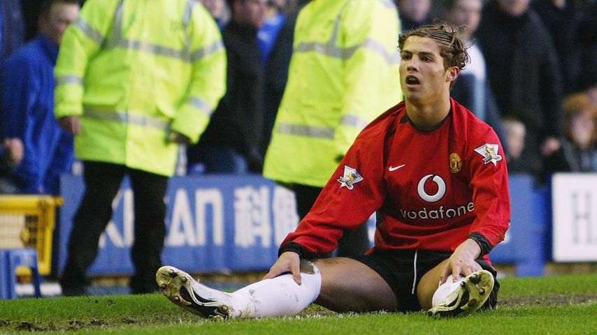 Fußballer Christian Ronaldo im Februar 2004 in Liverpool