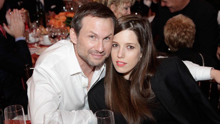 Christian Slater und Brittany Lopez im September 2014