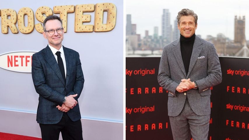 Christian Slater und Patrick Dempsey feiern Fernseh-Reunion