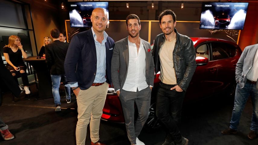 Christian Tews, Leonard Freier und Jan Kralitschka