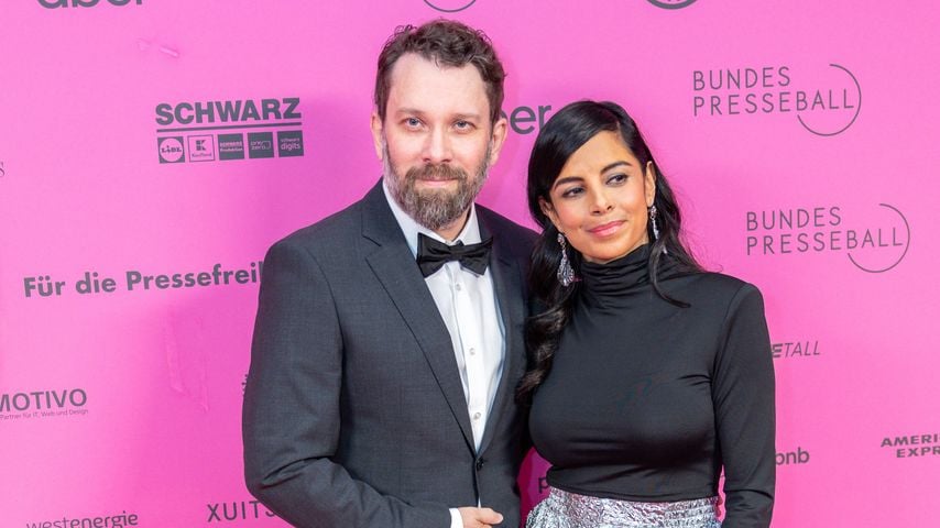 Christian Ulmen und Collien Ulmen-Fernandes beim Bundespresseball 2024 im Hotel Adlon Kempinski Berlin