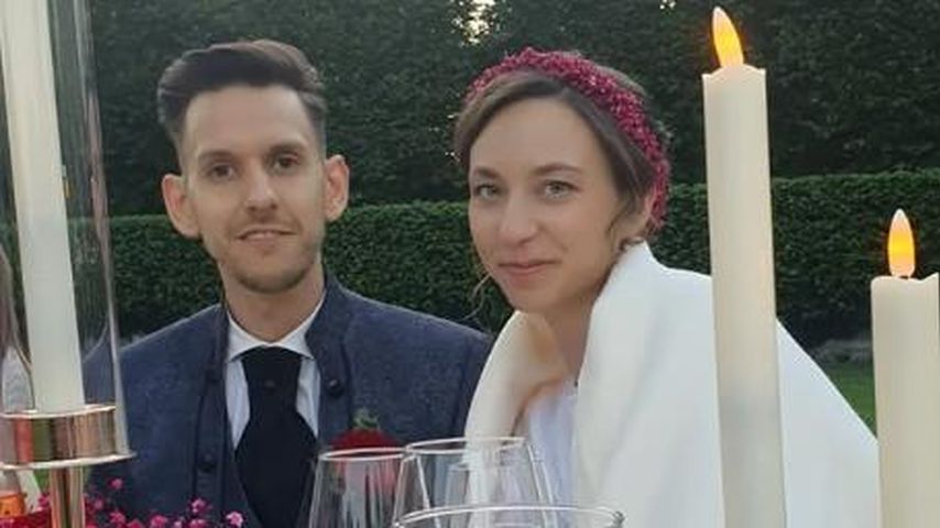 Christian und Emma bei ihrer "Hochzeit auf den ersten Blick"-Hochzeit