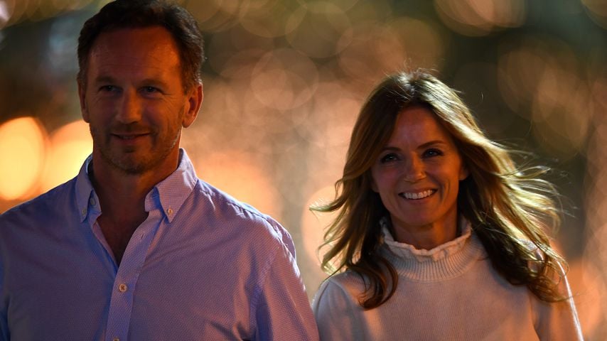 Christian und Geri Horner im März 2019