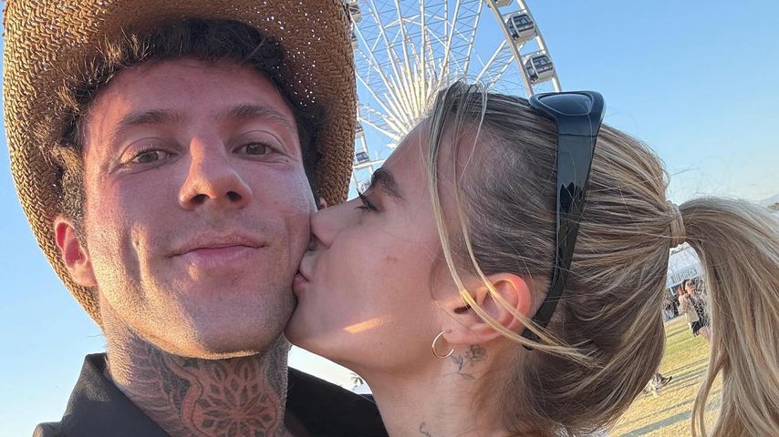 Süß! Christian Wolf und seine Romi turteln auf dem Coachella