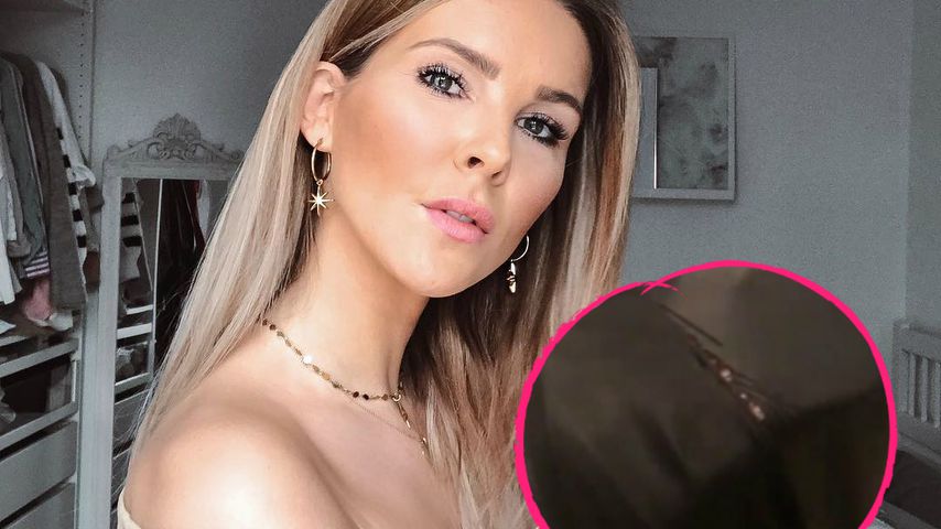 Hose geplatzt: Christin Kaeber kämpft mit Schwanger-Kilos