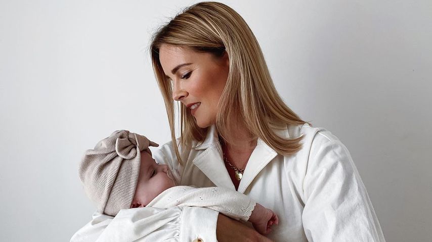 Christin Kaeber und Tochter Nia, Juni 2020