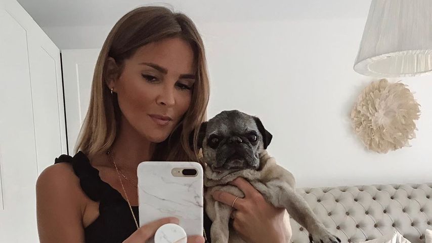 Kurz vor Geburt: Christin Kaeber hat Angst um ihren Hund