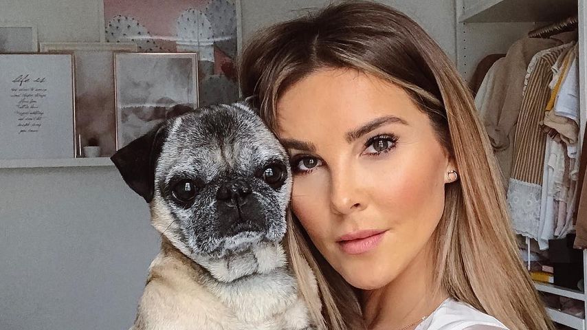 Christin Kaeber mit ihrem Hund