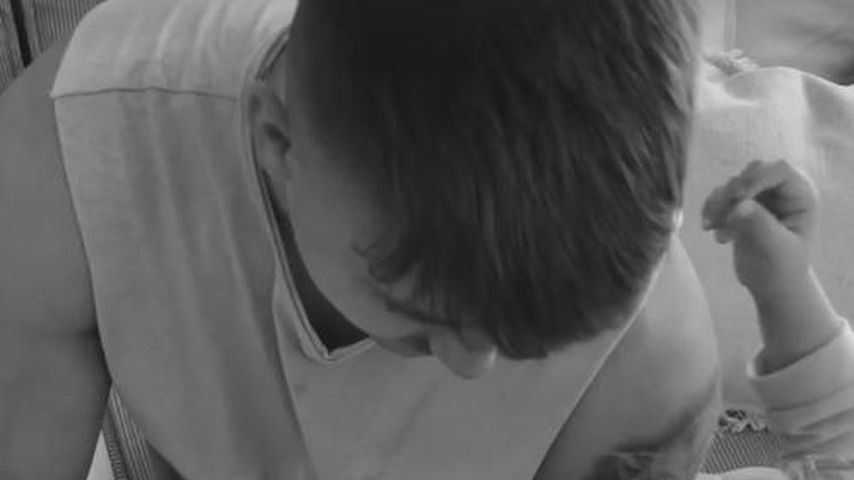 Christin Kaebers Partner Leons mit ihren Kindern Lev und Nia