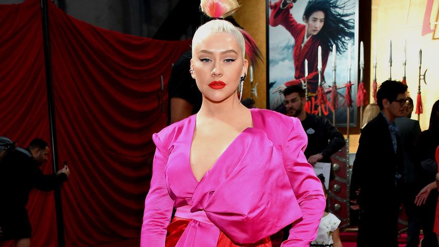 Christina Aguilera in Hollywood
